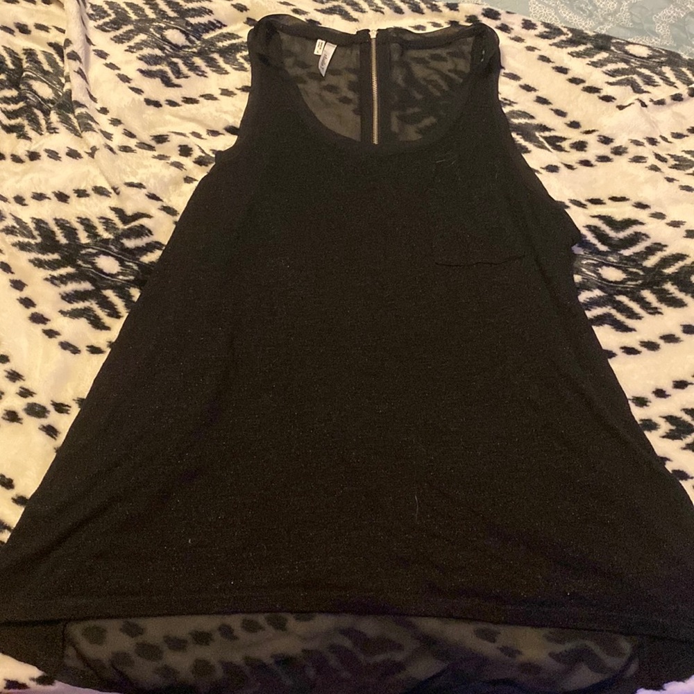 Sparkly tank top